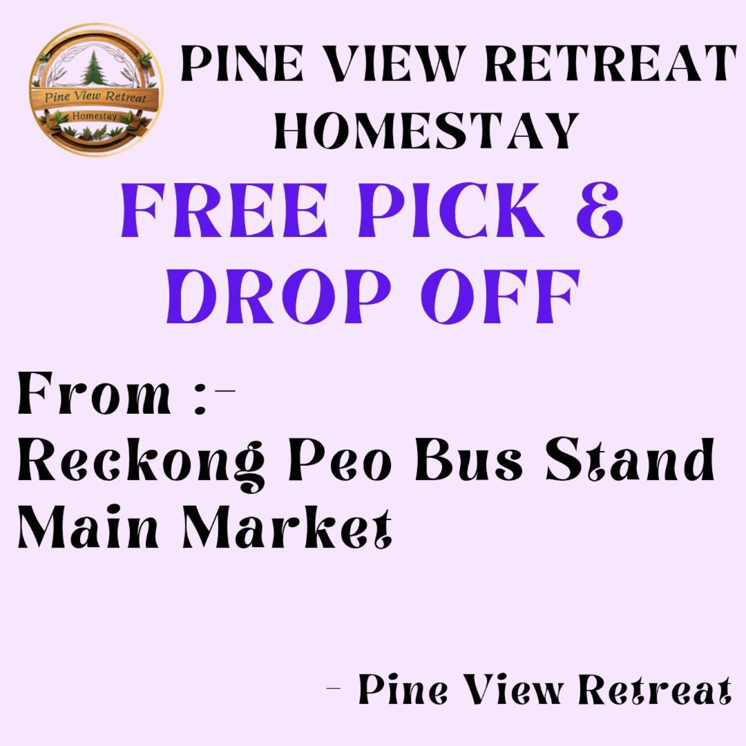 Pine View Retreat Homestay Kalpa Ngoại thất bức ảnh